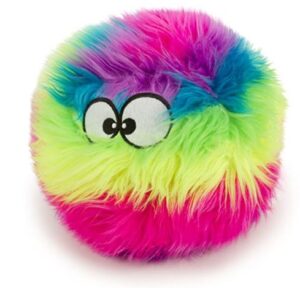 goDog Furballz Rainbow Plush Dog Toy