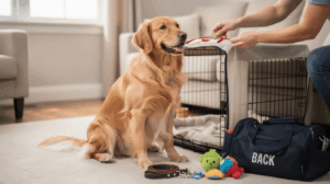 How to prepare dog for board and train with trainer
